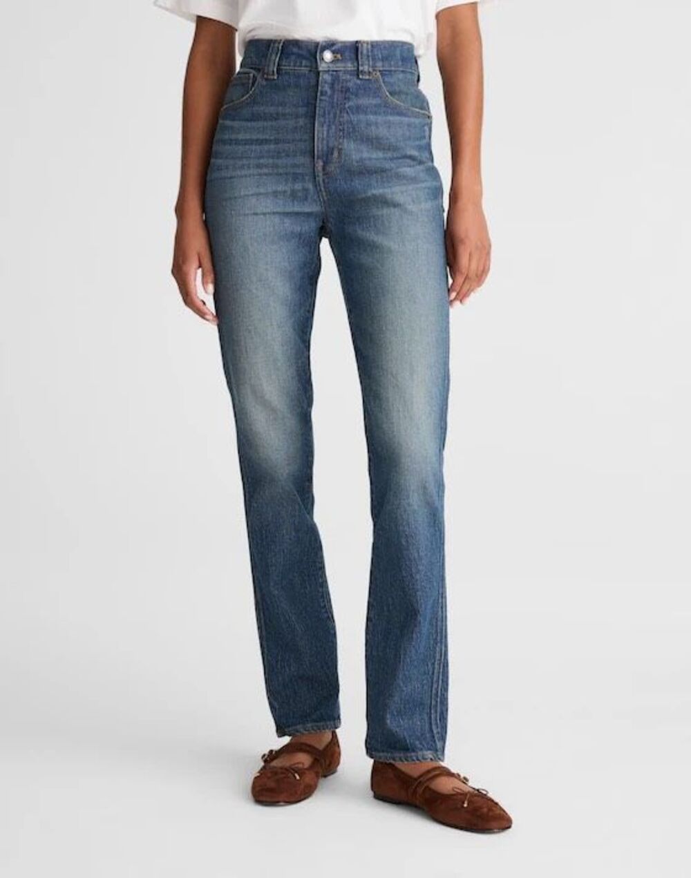 Madewell The Perfect Vintage Jean Pickaway Wash Comfort Stretch Size Size 28 Tal